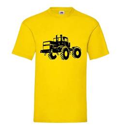K700 Traktor Männer T-Shirt Gelb XXL von shirt84