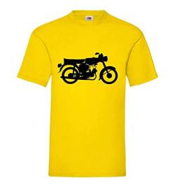 Simson S50 Suhl Männer T-Shirt Gelb M von shirt84