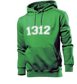 shirt84 1312 Männer Hoodie Sweatshirt Grün M von shirt84