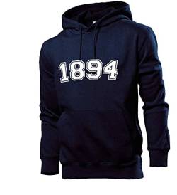 shirt84 1894 Männer Hoodie Sweatshirt Navy XL von shirt84