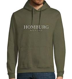 shirt84 Homburg Koordinaten Männer Kapuzen Hoodie Army XL von shirt84