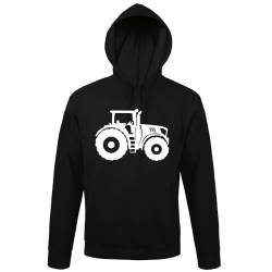 shirt84 Traktor Männer Kapuzen Hoodie Schwarz 4XL von shirt84