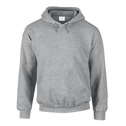 shirtdepartment Hoodie - Kapuzenpullover - Sweater - Kapuzenpulli - Pullover - Pulli - Sweat - Hoodies for Men - von Shirt Department, grau, XXXL von shirtdepartment