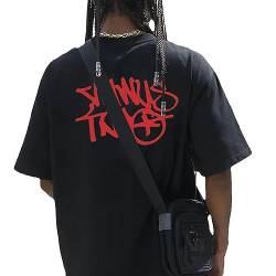 Minus-Two Y2k Tshirt Für Herren Damen | Y2k O-Neck Print T-Shirt | Regular Baggy Hip Hop Tee Shirt Minus-Two | Minus-Two Tshirt | Vintage Y2k Kleidung | Drucken Sie Buchstaben-Kleidung In Übergröße von shizuku