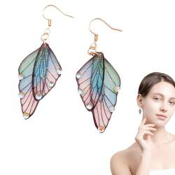 shjxi Schmetterling Ohrringe | Schmetterling Braut Ohrringe - Schmetterlings-Braut-Ohrringe, Schmetterlings-Element-Ohrringe für Mädchen von shjxi
