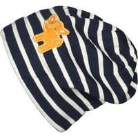 Jersey-Mütze REH in dunkelblau/weiß von sigikid