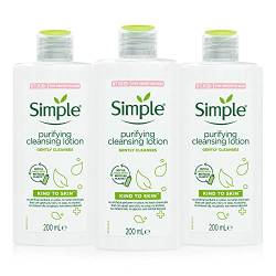 Multibuy Simple® Reinigungslotion für die Haut, 200 ml, 3 Stück von simple