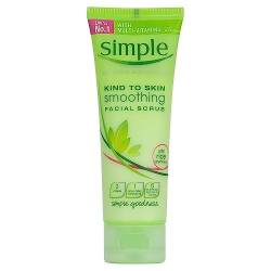 Simple Kind to Skin Smoothing Facial Scrub 75 ml - by Simple von simple
