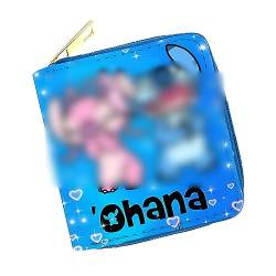 simyron Geldbörse Kinder Leder Geldbörse Cartoon Wallet Bi-Fold Geldbörse Short Wallet Anime Cute Reißverschluss Clutch Purse Jungen Mädchen von simyron