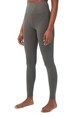 sissycos Damen Sport Leggings mit Taille Hoher, Yogahosen Push up Strumpfhose Sanft Blickdicht, Jogginghose für Laufen Fitness Pilates(Grau,M) von sissycos