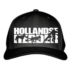 siviwonder Cap - HOLLANDSE Herder holländischer Schäferhund -Hundesport HS - Baumwoll 6-Panel schwarz von siviwonder