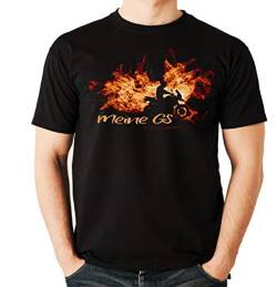 siviwonder Meine GS - ich Bin Feuer und Flamme Motorrad - Unisex T-Shirt Shirt (L) von siviwonder