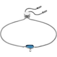 Skagen Edelstahlarmband Skagen Damen-Armband Edelstahl Glasstein von skagen