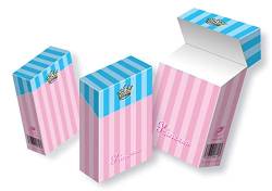 Süße Zigarettenbox aus Pappe mit Deckel SLIPP OVERALL Motiv Princess | ZIGARETTENSCHACHTEL ÜBERZIEHER Zigarettenschachtel Hülle Komplettüberzieher mit Deckel (072 Princess, 3 Stück) von slipp overall