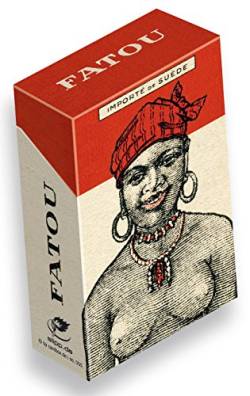 slipp overall origineller Zigarettenschachtel Überzieher aus Karton mit Deckel mit hübschen Motiven (055 Fatou, 1 Stück) von slipp overall