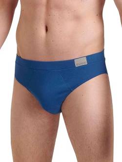 sloggi men Herren GO Natural Brief C2P Midi, Blue-Dark Combination, XL (2er Pack) von sloggi men