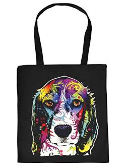 Pop Art Sackerl - Beagle - Stofftasche mit Hunde-Motiv von smurfbay