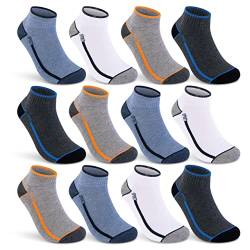 6 oder 12 Paar Sneaker Socken Herren Damen Sportsocken Frotteesohle 16215/18 (47-50, 12 Paar) von sockenkauf24