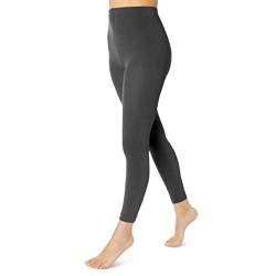 sockenkauf24 Damen Thermo Leggings mit Innenfleece extra warm Winter Leggings WP (44/46, Anthrazit) von sockenkauf24