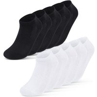 sockenkauf24 Sneakersocken 10 Paar Damen & Herren Premium Sneaker Socken mit Meshstreifen WP von sockenkauf24