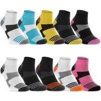 sockenkauf24 Sneakersocken 6 oder 12 Paar Damen Sneaker Socken Sportsocken (12-Paar, 35-38) verstärkte Frotteesohle - 36850/26 von sockenkauf24