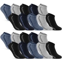 sockenkauf24 Sneakersocken 8, 12 oder 20 Paar Sneaker SPORT Socken Damen&Herren Sportsocken (20-Paar) - WP von sockenkauf24