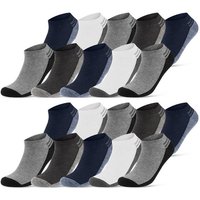 sockenkauf24 Sneakersocken 8, 12 oder 20 Paar Sneaker SPORT Socken Damen&Herren Sportsocken (20-Paar) von sockenkauf24