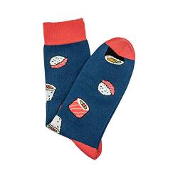 sockmash Sushi Socken, farbenfrohes und fröhliches Motiv im Japan Style für Mann und Frau, mehrfarbig (Gr. 43-46) von sockmash
