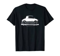 Triumph TR5 British Oldtimer weiß T-Shirt von soitwouldseem