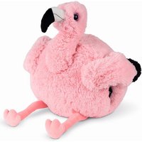 soma Kuscheltier Handwärmer Flamingo pink 35 cm x 35 cm x 35 cm Kuschelwarmies (1-St), Super weicher Plüsch Stofftier Kuscheltier für Kinder zum spielen von soma