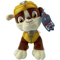 soma Kuscheltier Paw Patrol Kuscheltier Paw Patrol Plüschtier 20 cm Rubble gelb (1-St), Super weicher Plüsch Stofftier Kuscheltier für Kinder zum spielen von soma