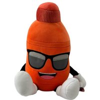 soma Kuscheltier Prime Energy Drink Kuscheltier Plüsch Figur 36 cm Orange (1-St), Super weicher Plüsch Stofftier Kuscheltier für Kinder zum spielen von soma