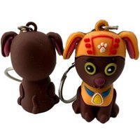 soma Schlüsselanhänger Schlüsselanhänger Kinder Mini Paw Patrol Zuma orange, Schlüsselanhänger Haustierschlüsselanhänger Geschenk Hund Frau Herren von soma