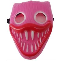 soma Verkleidungsmaske Soma Huggy Wuggy Poppy Playtime Pink Maske Faschin, (1-tlg), Huggy Wuggy Spielmaske Kostüm Karnevals Maske Kostüm Maske Fidget Serie Karneval Halloween Spielzeug Spielfigur Set Kawaii Party Geschenke Kinderspielzeug für Kinder Erwachsene Mädchen Jungen Geschenkidee von soma