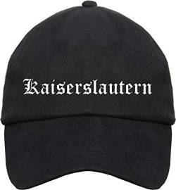 sostex Kaiserslautern Cappy - Altdeutsch Bedruckt - Schirmmütze Cap Einheitsgröße Schwarz von sostex