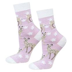 soxo Hebamme Lustige Socken Damen Bunte Damensocken Lange Baumwollsocken Socks Women 35-40 Rogen von soxo