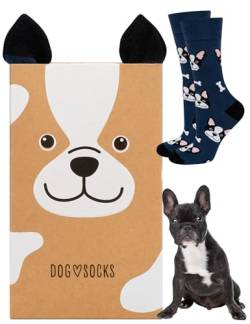 soxo Hund Katze Socken Damen Geschenke Für Männer Herren Socks Geschenk Für Frauen 35-40 Hund von soxo