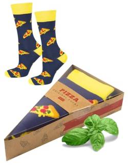 soxo Pizza Geschenke Für Frauen Damen Socken Herren Lustige Geschenk Für Männer 35-40 von soxo