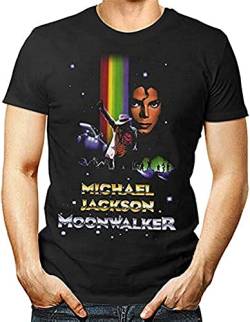 of Moonwalker T Shirt Michael Jackson Smooth Criminal Gift Thriller Bad Man Black T-Shirts & Hemden(3X-Large) von stepmother