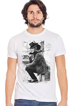 street style Jegen Zigarette 2079 Urban Men T-Shirt für Herren, 100% Baumwolle, geflammt, Figuren, Jegen Sigaretta 2079, Weiß, Jegen Sigaretta 2079 XX-Large von street style