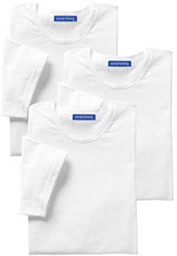 stroendberg Herren T-Shirts, 3er Pack, weiß, Gr: L - XXL von stroendberg