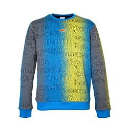 strongAnt Sweatshirt mit Namen ukrainischer Städte - Blau/Gelb - Größe 2XL von strongAnt