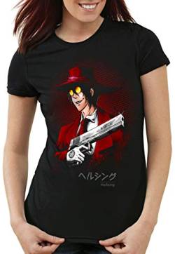 style3 Alucard Damen T-Shirt Hellsing Anime Vampir Japan, Größe:M von style3