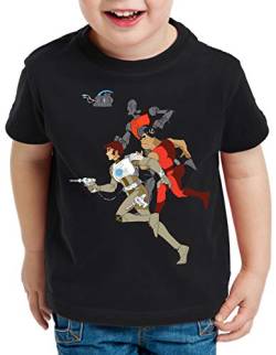 style3 Comet Besatzung T-Shirt für Kinder Anime Raumschiff Captain, Größe:152 von style3
