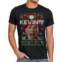style3 Print-Shirt Allein zu Haus Kevin Weihnachten Weihnachts Pullover ugly sweater von style3