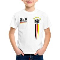 style3 Print-Shirt Deutschland EM 2024 Kinder T-Shirt Fußball Europameisterschaft Trikot von style3