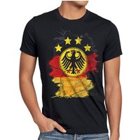 style3 Print-Shirt Deutschland Wappen EM 2024 Herren T-Shirt Fußball Europameisterschaft von style3