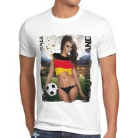 style3 Print-Shirt EM 2024 Soccer Girl Herren T-Shirt Fußball Europameisterschaft Trikot von style3