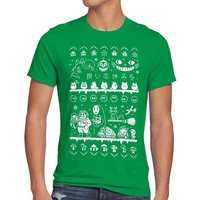 style3 Print-Shirt Herren T-Shirt Ghibli Anime Christmas Sweater t totoro mononoke schloss chihiro film von style3