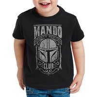 style3 Print-Shirt Kinder T-Shirt Mando T-Shirt für baby yoda bounty hunter von style3